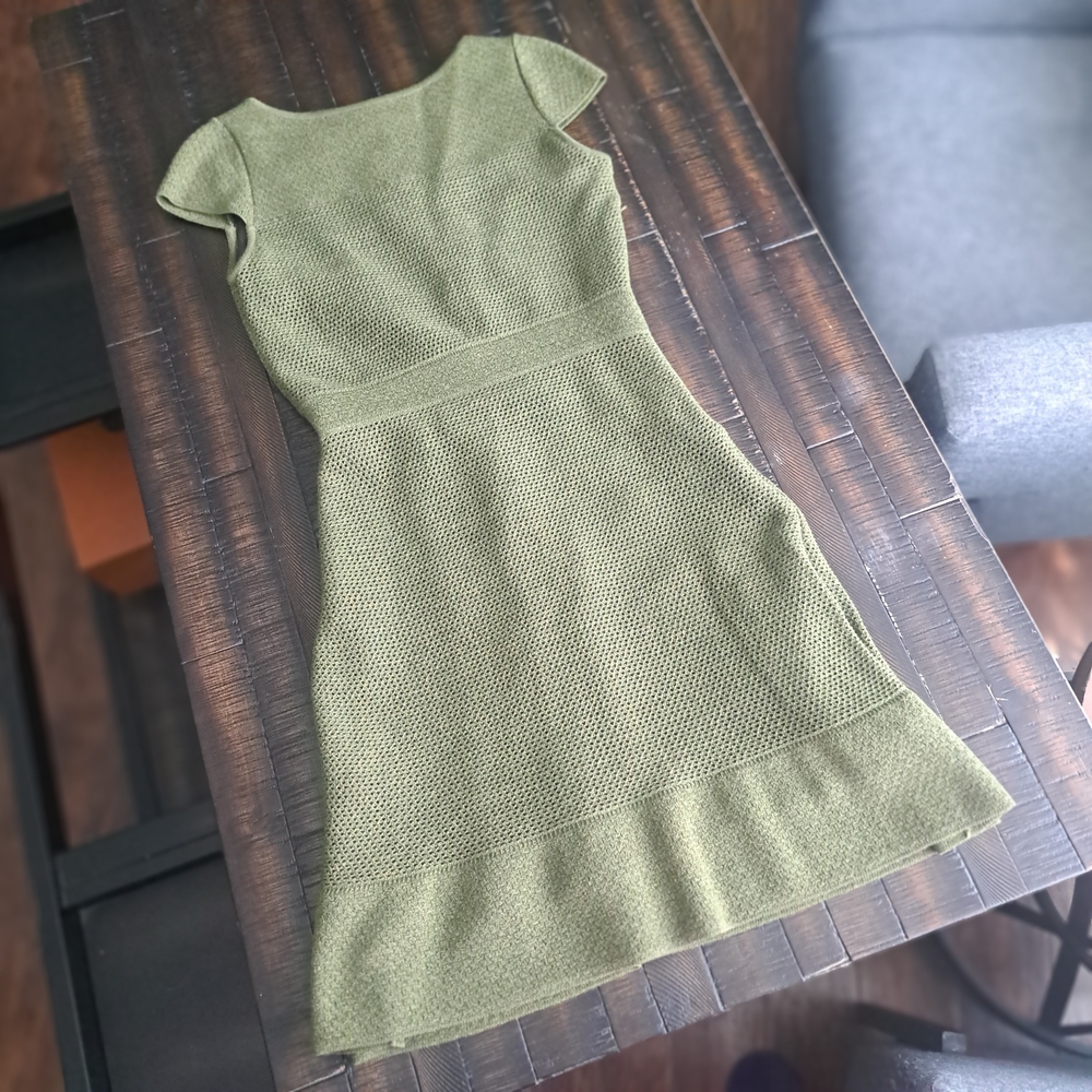 Barneys New York Olive Mini Dress